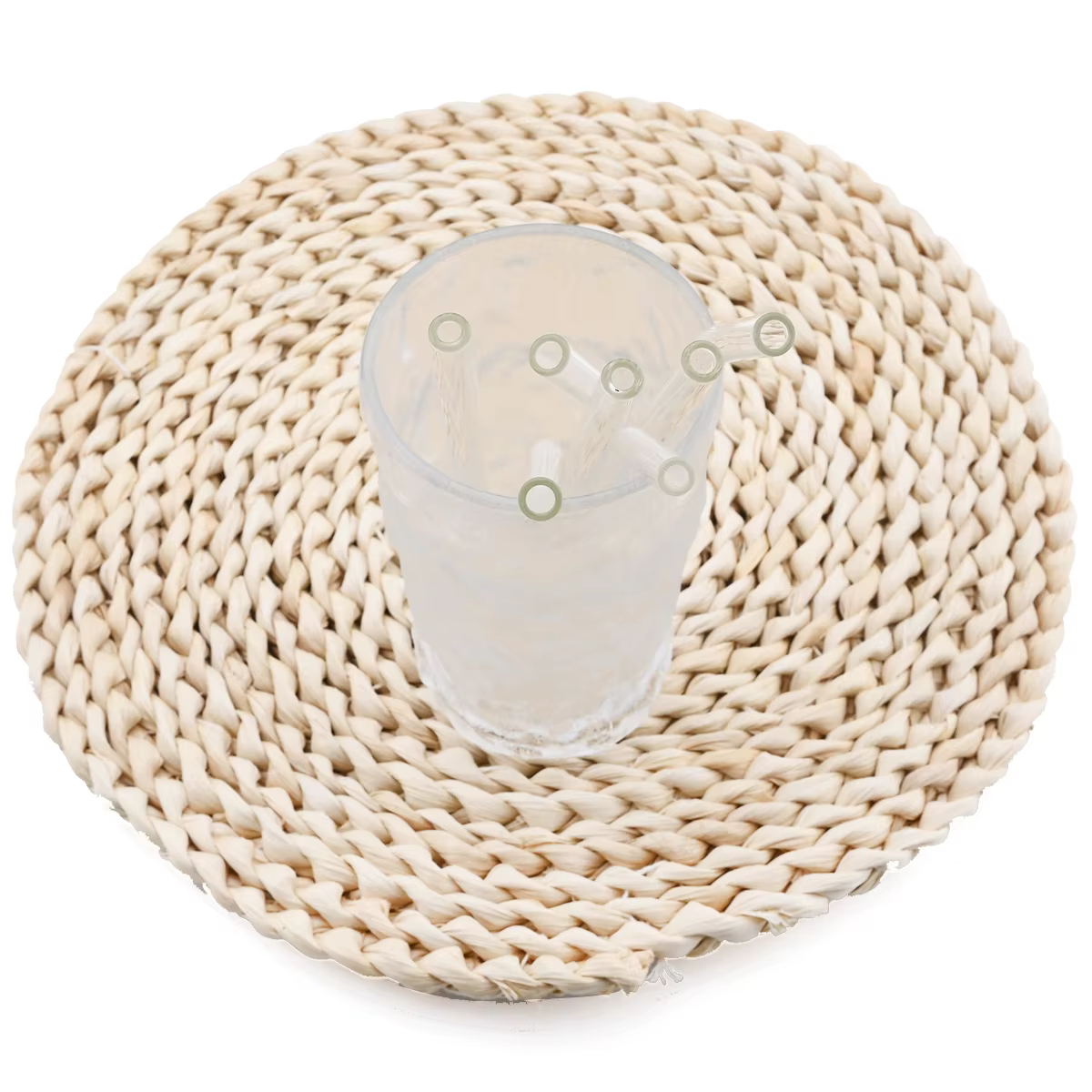Ensemble de pailles en verre à haute teneur en Borosilicate, réutilisables et écologiques, pour Smoo