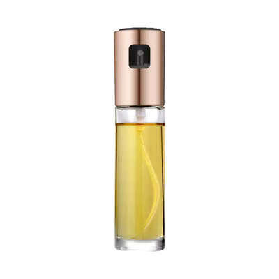 Bouteille d'huile d'olive en verre pour BBQ, vaporisateur d'huile de cuisson pour vinaigre, pompe à 