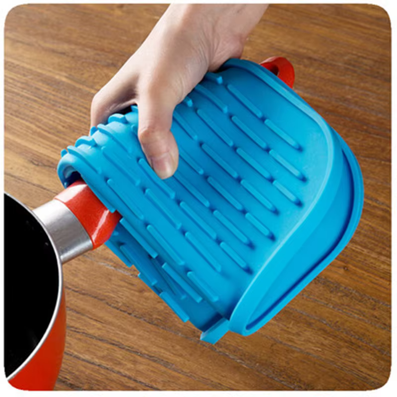 Coussin isolant Anti-chaleur en Silicone, dessous de verre carré antidérapant, vaisselle, tapis de P