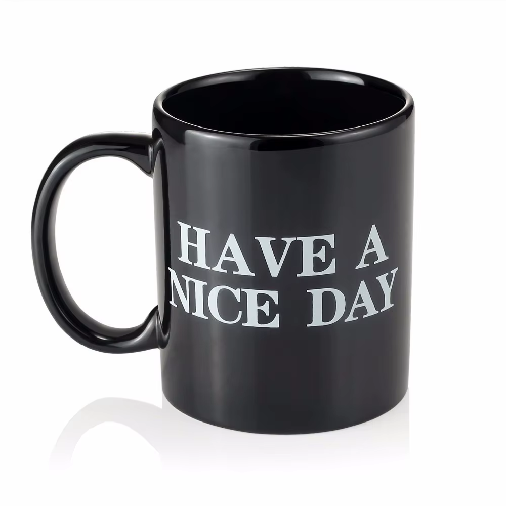 Tasses créatives, tasse à café Aave un bel jour, tasse amusante au doigt du milieu pour café, tasses