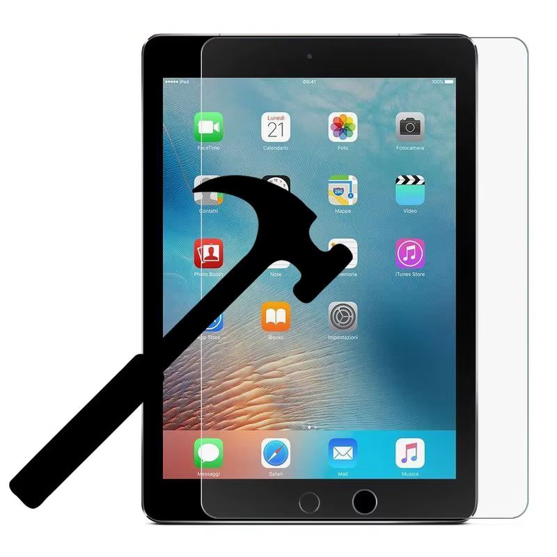 Protecteur d'écran en verre trempé, Film de Protection, pour IPad 9.7 pouces, 2017, nouveau Ipad Pro