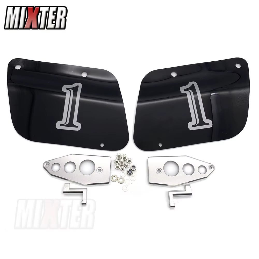 T BODY SAMPING SIDE, Inboulon tailor, Accessoires de moto, 73T Numero PLRapidly BLACK Pour YAMAHA XS