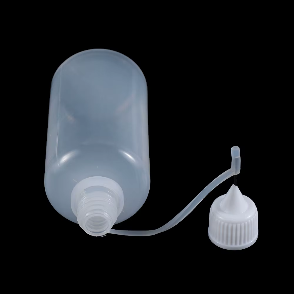 Applicateur de colle à pointe illac réutilisable, bouteille en plastique pour papier, quilling, bric