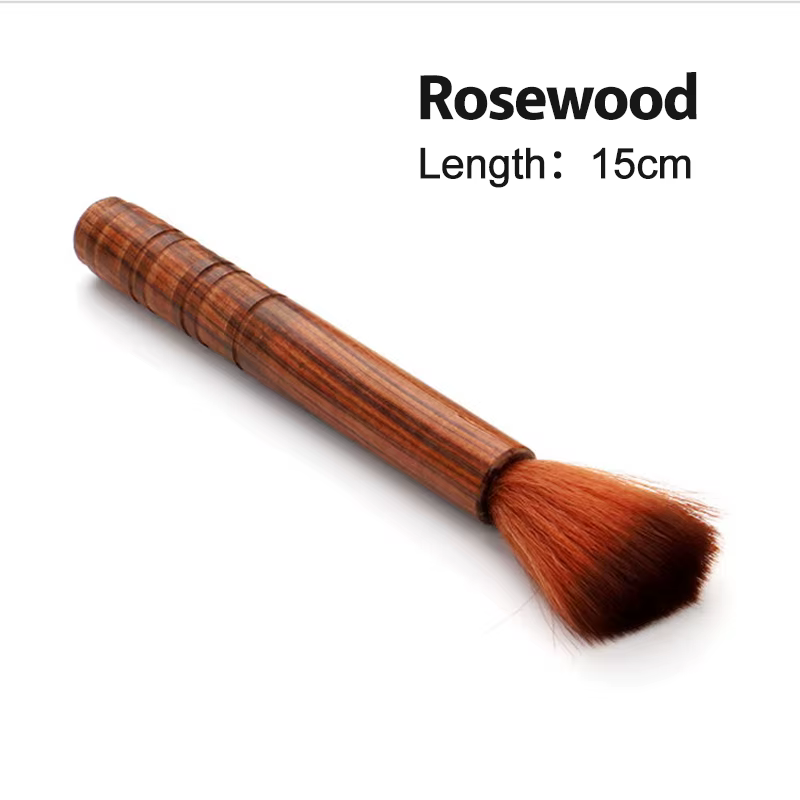 Brosse de nettoyage pour moulin à café, accessoires pour expresso, palissandre, poudre de café, bros