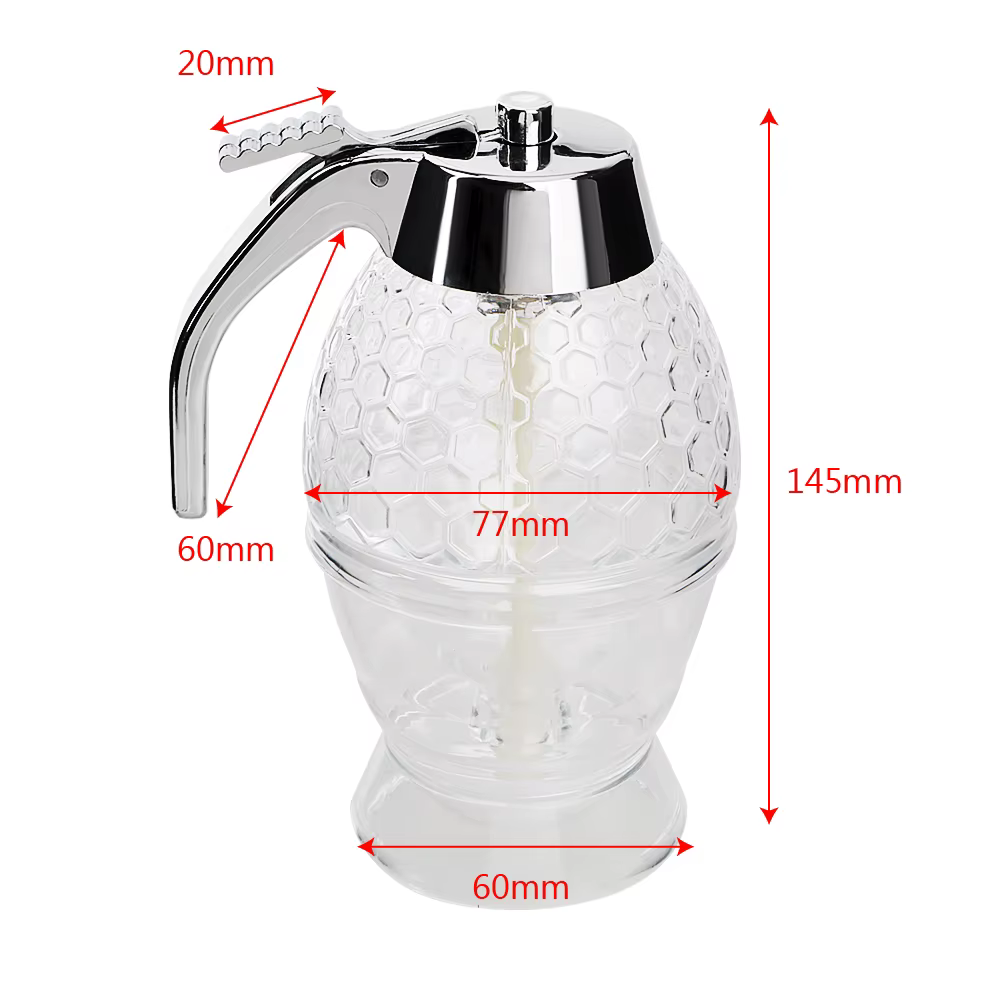 Tasse de sirop de jus, bouteille à presser, Pot de rangement, support, distributeur d'égouttement d'