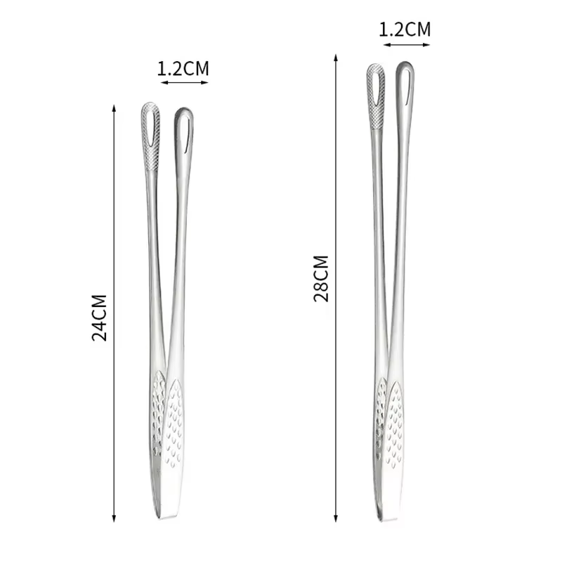 Pinces de cuisine en acier inoxydable pour Barbecue, pince à viande pour Barbecue, pincettes de cuis