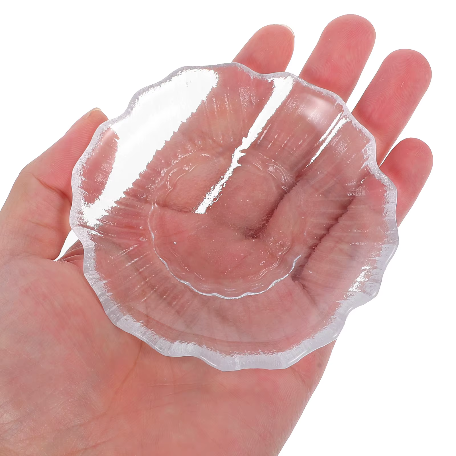 Soucoupe en verre de qualité supérieure pour tasse à thé, tapis de tasse de bureau résistant aux ray