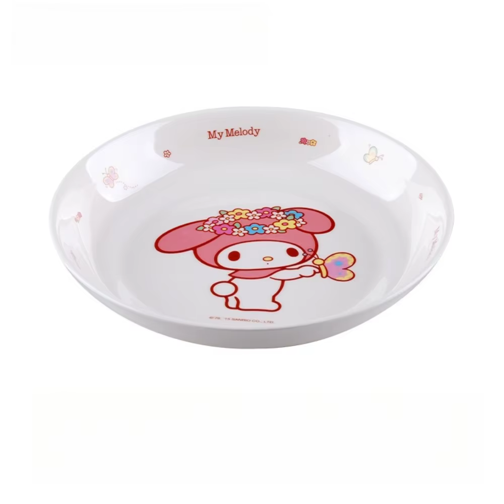 Sanrio vaisselle ma mélodie assiette à salade Ramen bol à soupe dessin animé enfants assiette à frui