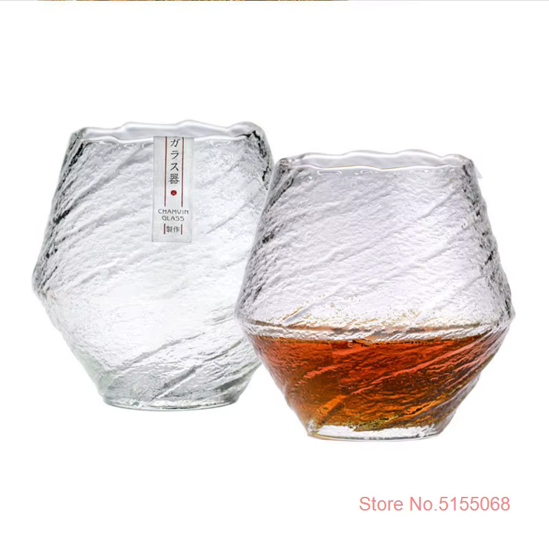 Verres de dégustation de whisky à neige de 420ml, motif de marteau japonais, tasse à boire du vin, f