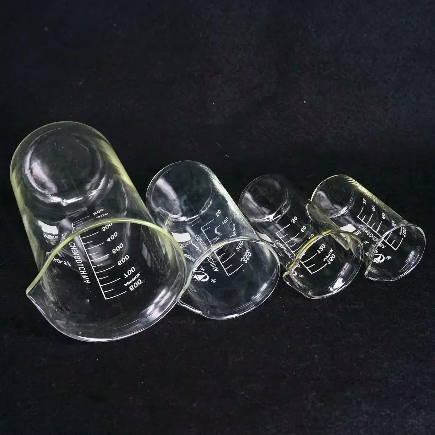 Bécher en verre Borosilicate de 50/100/150/250/400/500/600/800/1000ml, grand Type, tasse à mesurer d