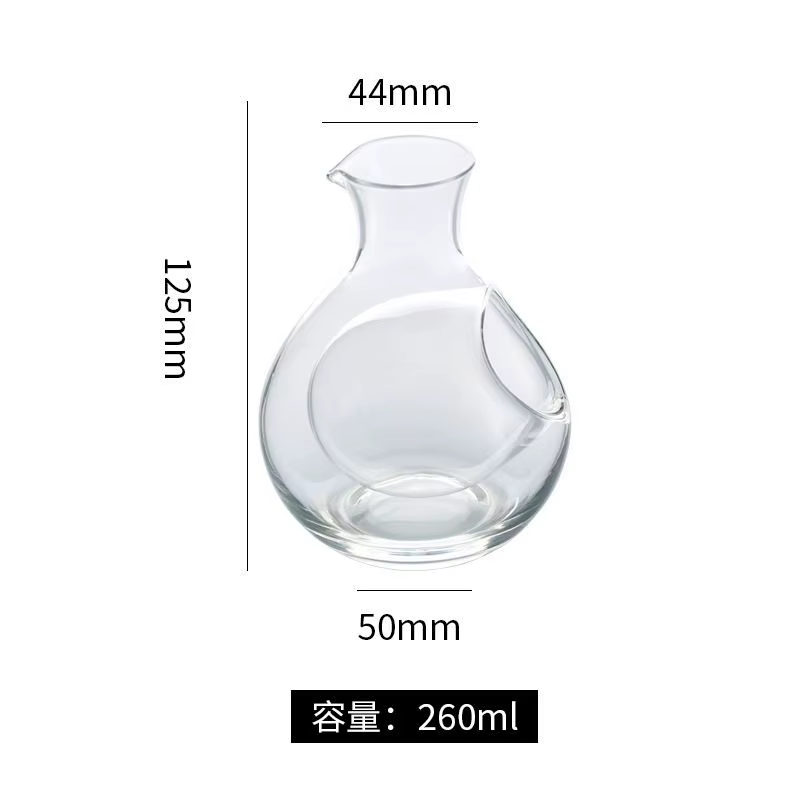 Pichet à glace en cristal clair japonais, verre sans plomb, bouteille de vin, Bar, flacon de whisky,