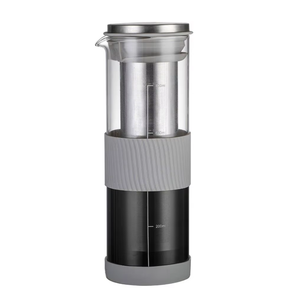 Cafetière à infusion froide, cafetière glacée, théière glacée, pichet à infusion froide hermétique, 