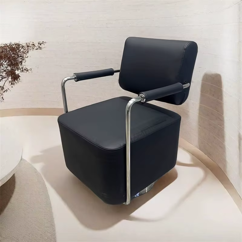 Salon de coiffure ergonomique chaise de barbier sol esthétique organisateur fauteuil chaise de barbi
