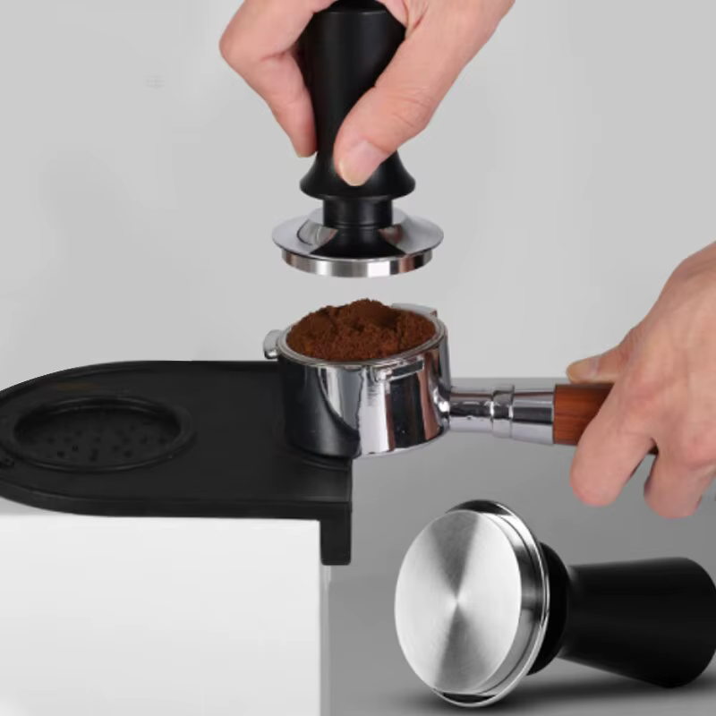 51mm 53mm 58mm Espresso Tamper Barista Café Tamper avec calibré à ressort en acier inoxydable