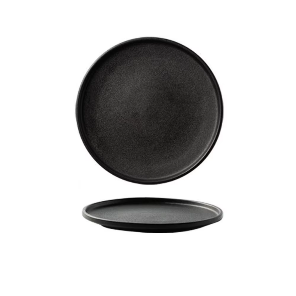 Assiette à steak en céramique, durable et réutilisable, plat occidental créatif, plateau de rangemen