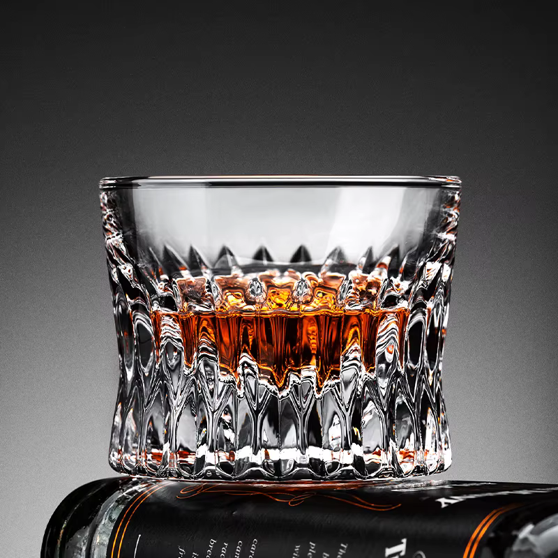 Verre Baijiu en cristal pour vin étranger, whisky, bière, ménage, luxe léger