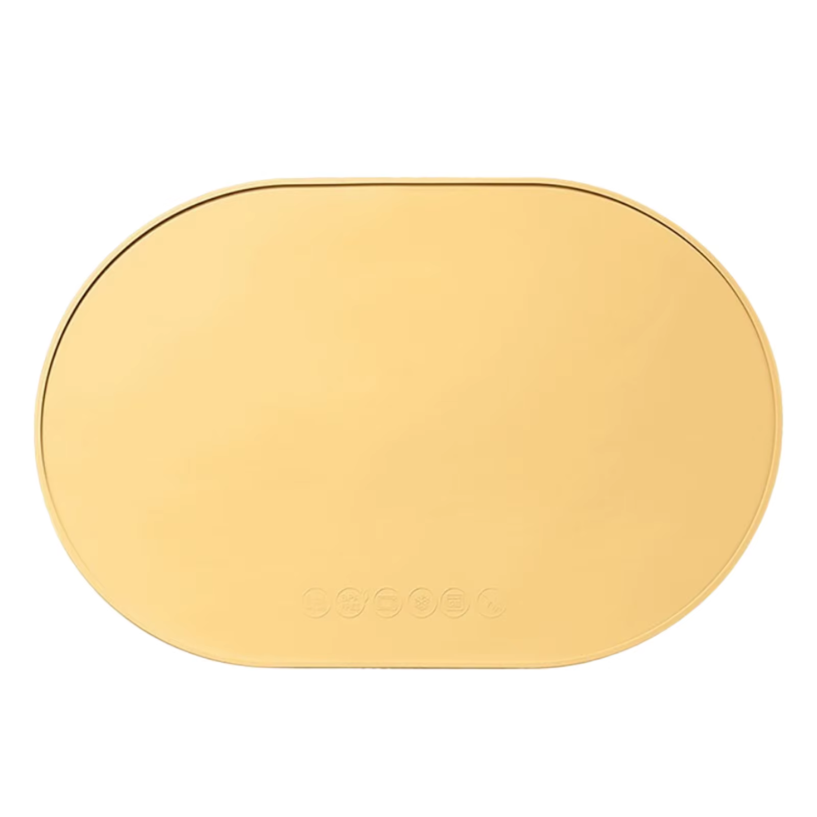 Sets de table en silicone, résistants à la chaleur, réutilisables, portables, imperméables, anti-tac