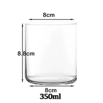 Verres à jus extra légers, verre logé, verre à cocktail, tasse à eau