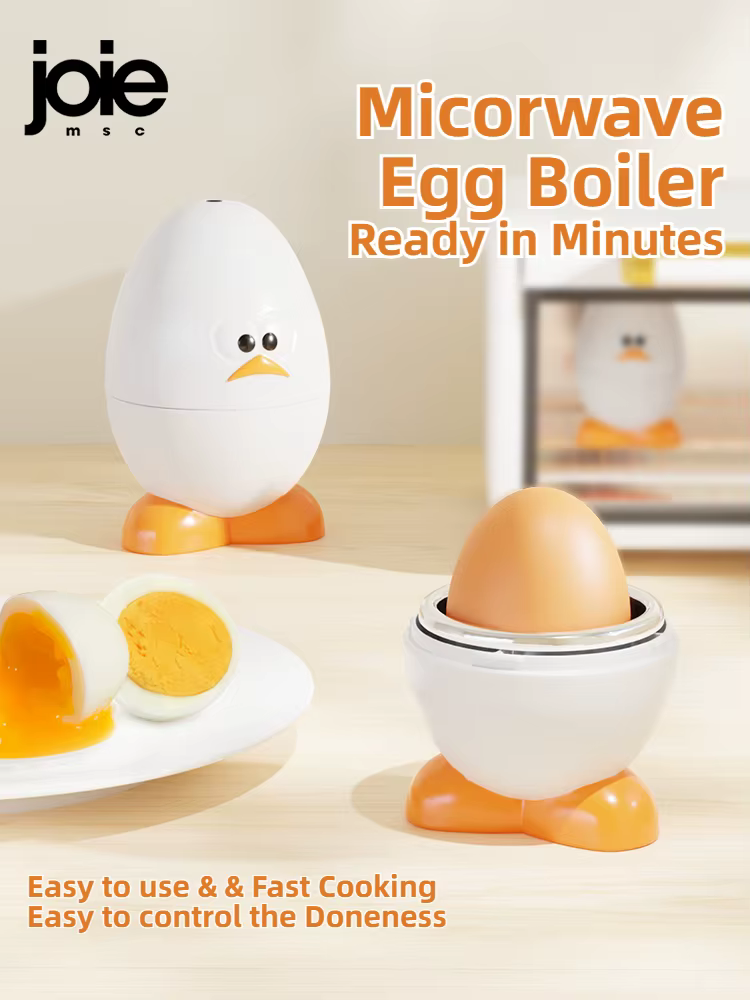 Joie micro-ondes oeuf chaudière oeuf micro-ondes oeuf poachers cuiseur vapeur boîte pour poulet et c