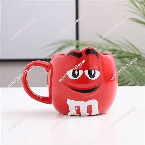 Tasse de dessin animé pour Couple, tasse créative en céramique, Expression du petit déjeuner, lait,