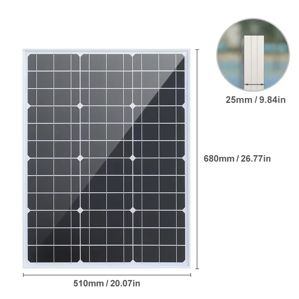 Panneau solaire rigide en verre 2000W, verre trempé avec revêtement antireflet, haute puissance pour