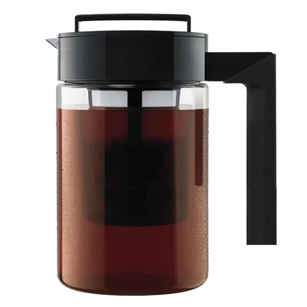 Cafetière glacée à infusion froide, 900ML/1300ML/2000ML, avec filtre et poignée, 1 pièce