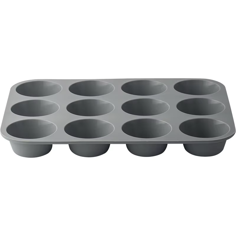 Moule de cuisson en Silicone à 12 trous pour la cuisson, ustensiles de cuisson 3D, sphère ronde au c