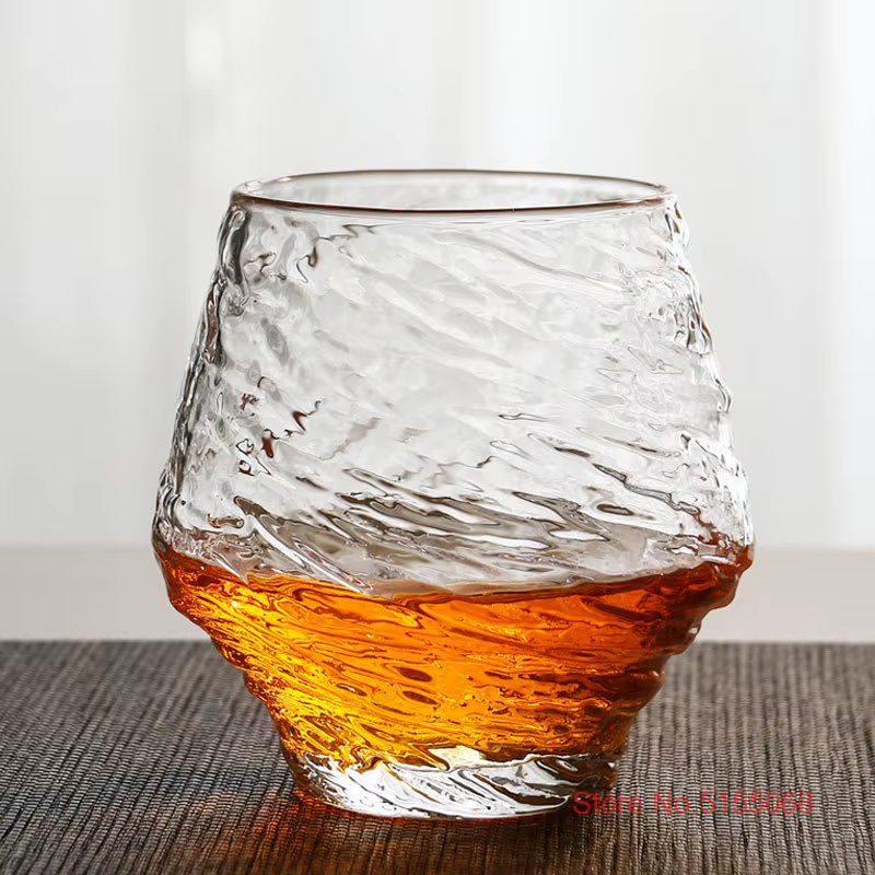 Verres de dégustation de whisky à neige de 420ml, motif de marteau japonais, tasse à boire du vin, f