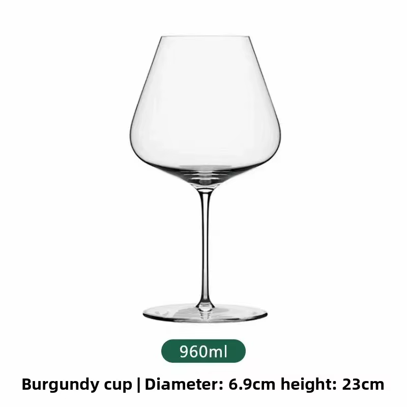 Verre à vin bordeaux blanc, Super fin et léger, cristal de dégustation sensorielle, Champagne élégan