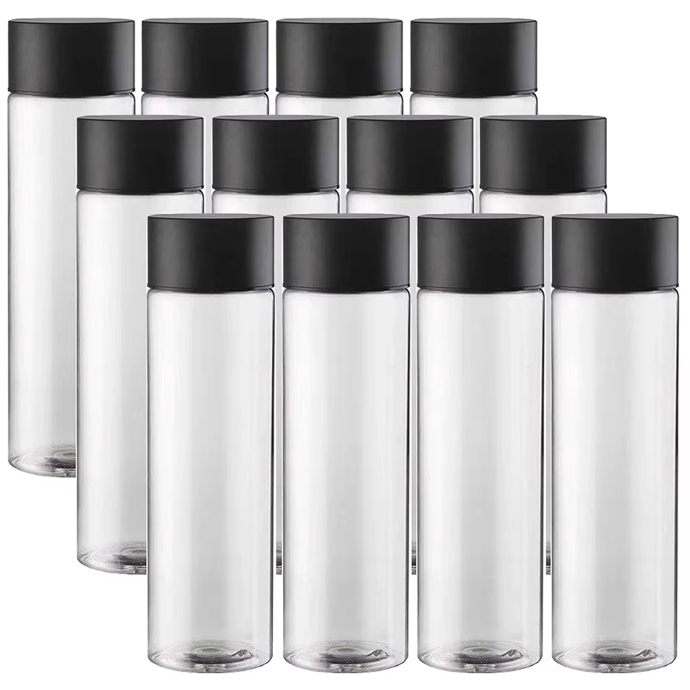 ✨ Bouteilles de jus/eau réutilisables en plastique vides en vrac, 6/12/24 pièces, comme bouteilles