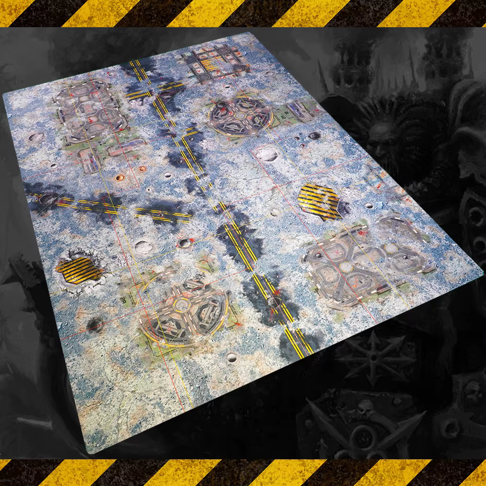 Battlemat, Gamemat, Deployement Zone, NOUVELLE édition 11e, 66"x44", Accessoires de wargame, Battlem