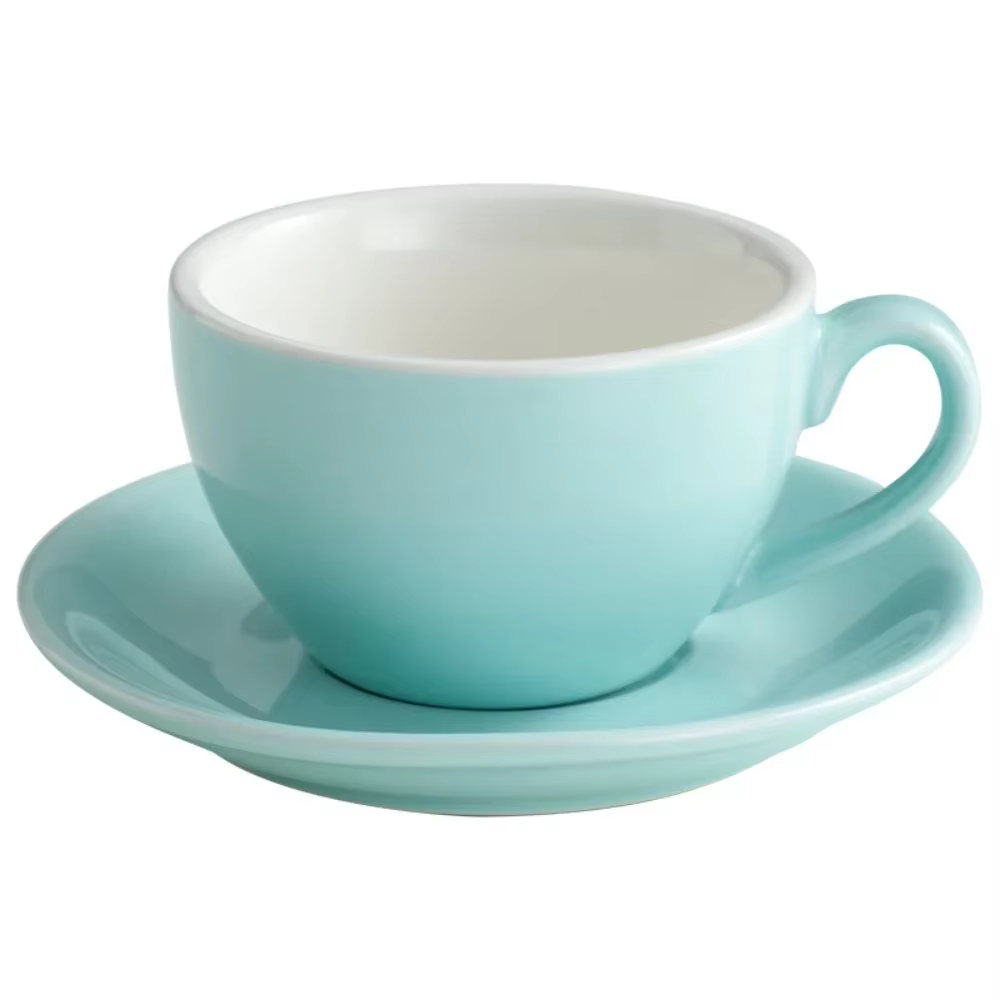 Tasse à café minimaliste en céramique de 220ml, couleur unie avec Base, tasse à Cappuccino, tasse de