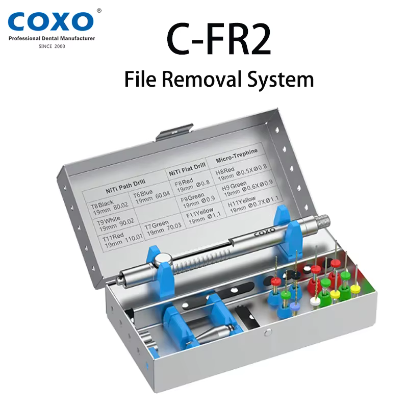 Système de retrait de fiches dentaires 100 % original COXO C-FR2, kit de retrait de fiches endodonti