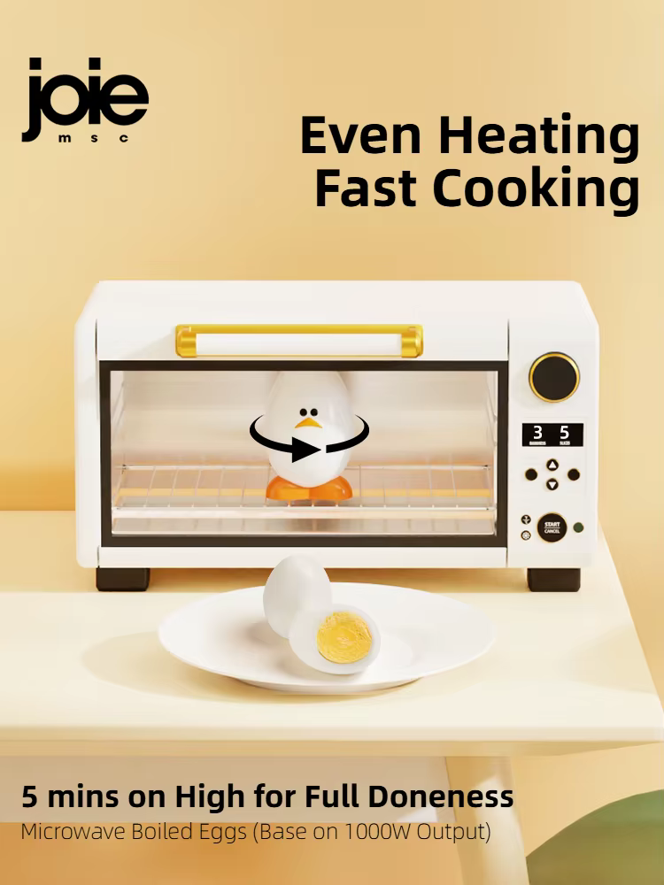 Joie micro-ondes oeuf chaudière oeuf micro-ondes oeuf poachers cuiseur vapeur boîte pour poulet et c