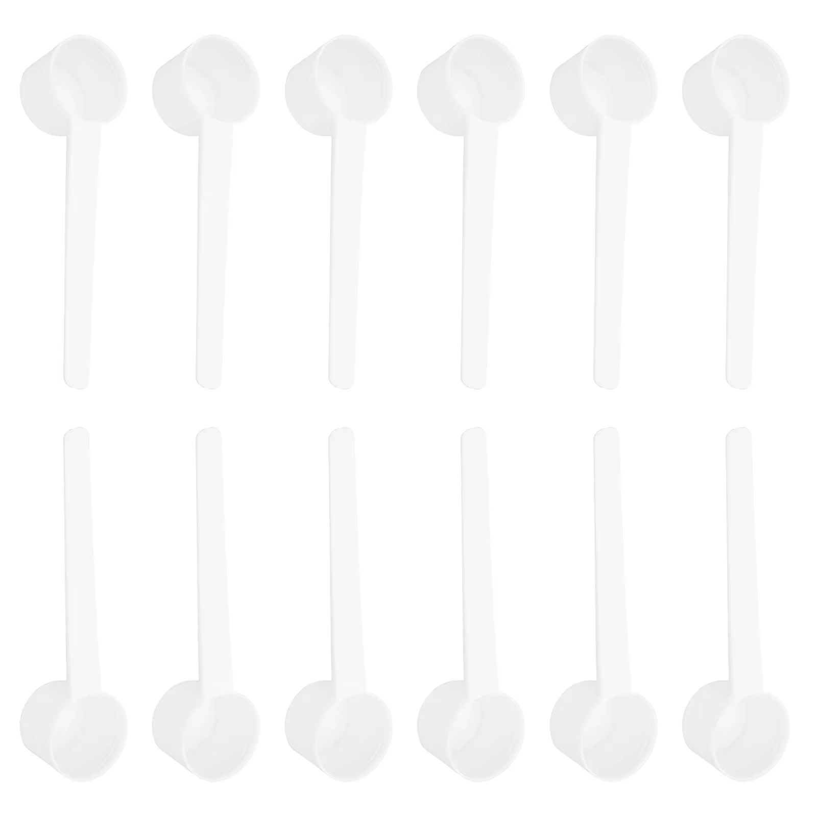 50 cuillères doseuses pour lait en poudre, portables, pour café, protéines en poudre, fournitures de