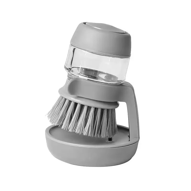 Brosse à vaisselle avec distributeur de savon, multi-usage, brosse à récurer pour la cuisine domesti