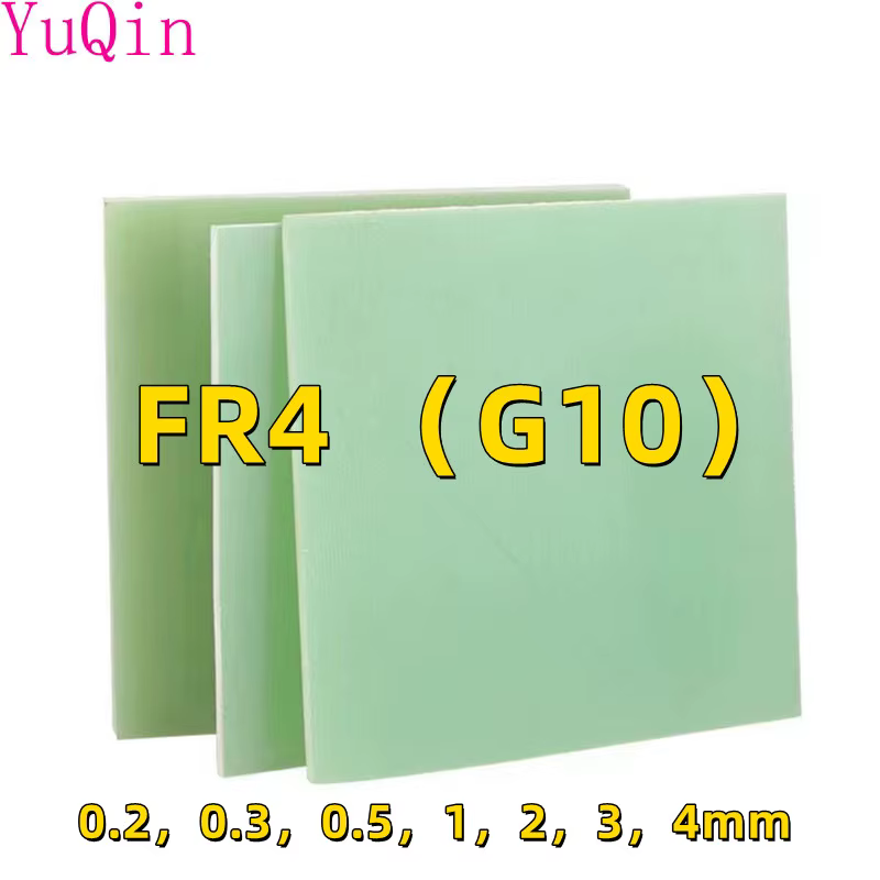 Feuille de fibre de verre FR4 d'épaisseur 0.2/0.5/1/2/3mm, plaque époxy vert eau 3240 FR-4, panneau 