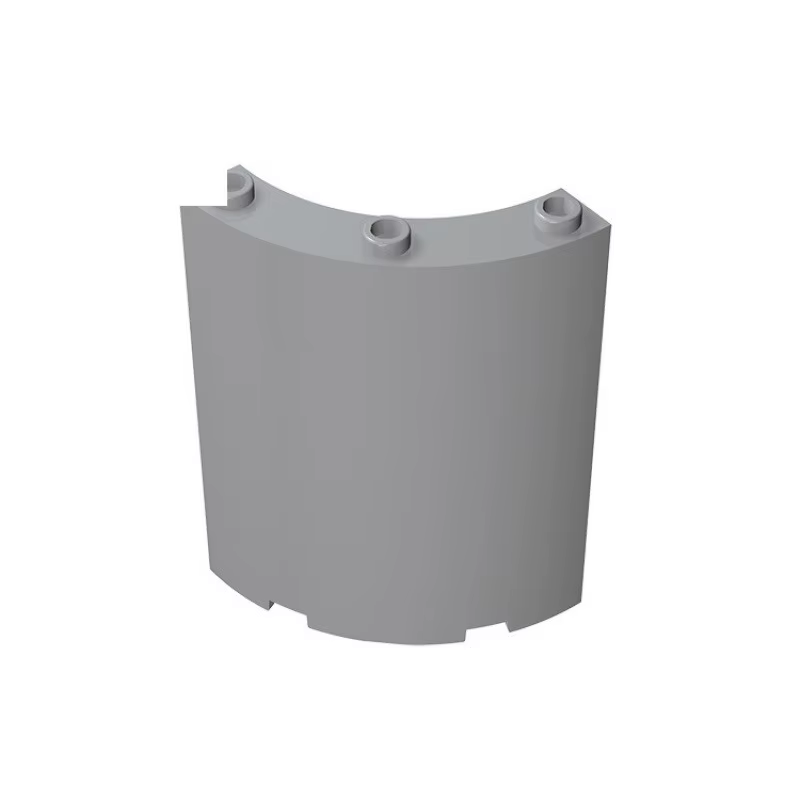 [9 pièces]【50g】 30562 Panneau mural incurvé en verre 4x4x6, blocs de taille standard, blocs multicol