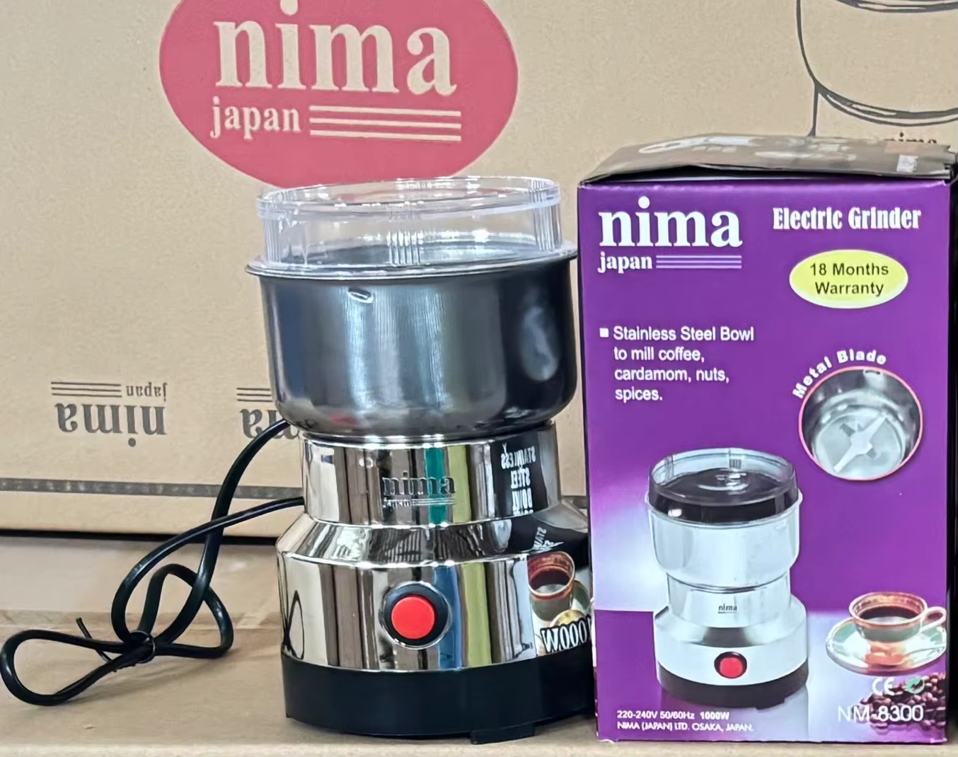 Mini broyeur électrique 300ml, pulvérisateur ultrafin pour aliments pour bébés, café, épices, poivre