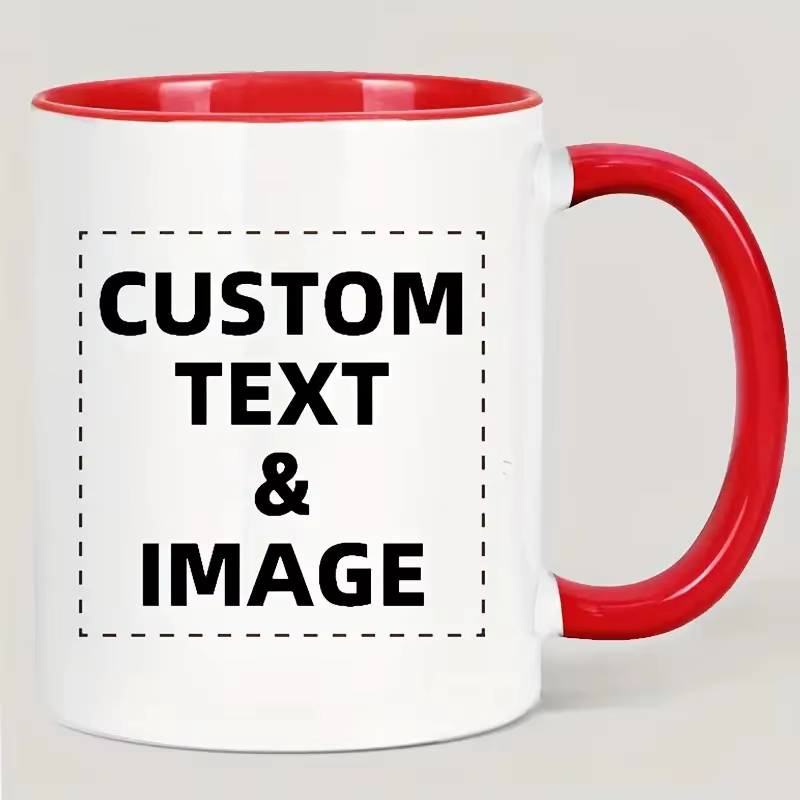 Tasse personnalisable, Mug (les informations personnalisées doivent être envoyées au service client)
