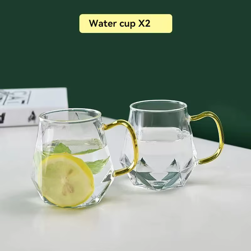 Théière en verre transparent résistant à la chaleur, grande capacité, pour thé aux fleurs, eau froid