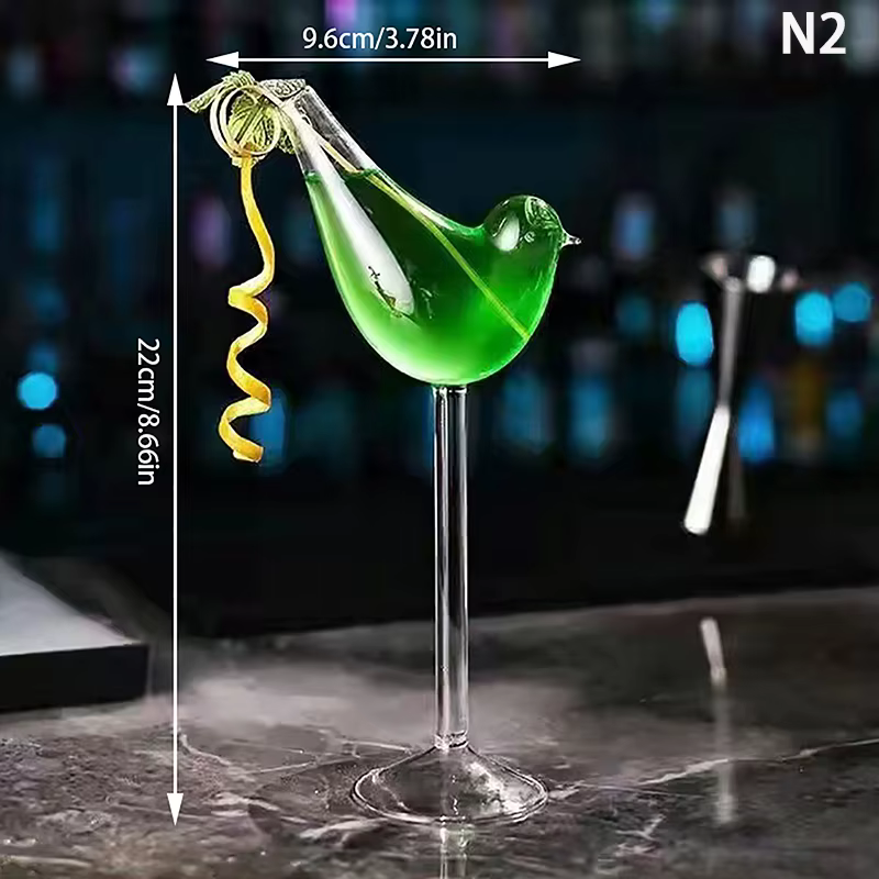 Verre à Cocktail créatif en forme de poisson, gobelet en verre pour Bar KTV, boîte de nuit, tasse à 