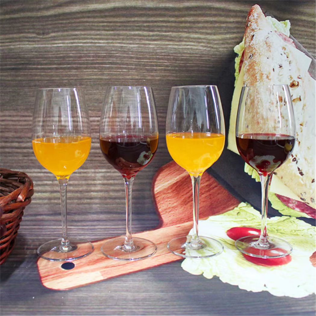 Verre à vin rouge tasse gobelet en plastique Transparent incassable verre à vin tasses Bar Camping f