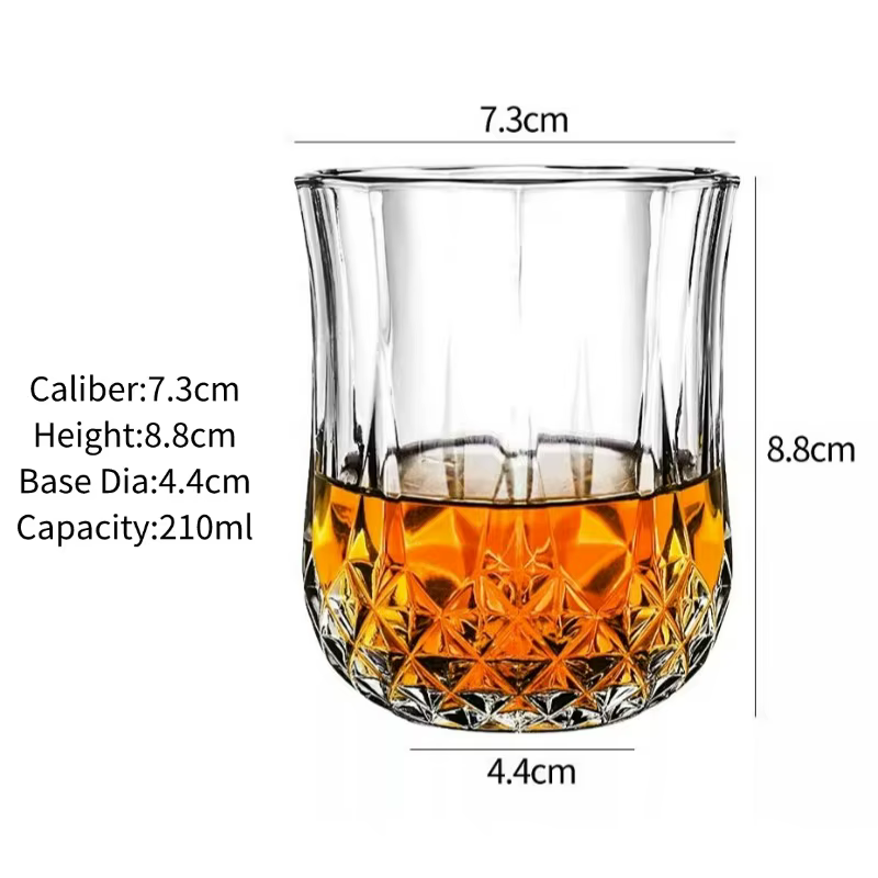 Verres à whisky, verre à whisky gravé, verres à whisky à l'ancienne, verres Scotch classiques, cadea