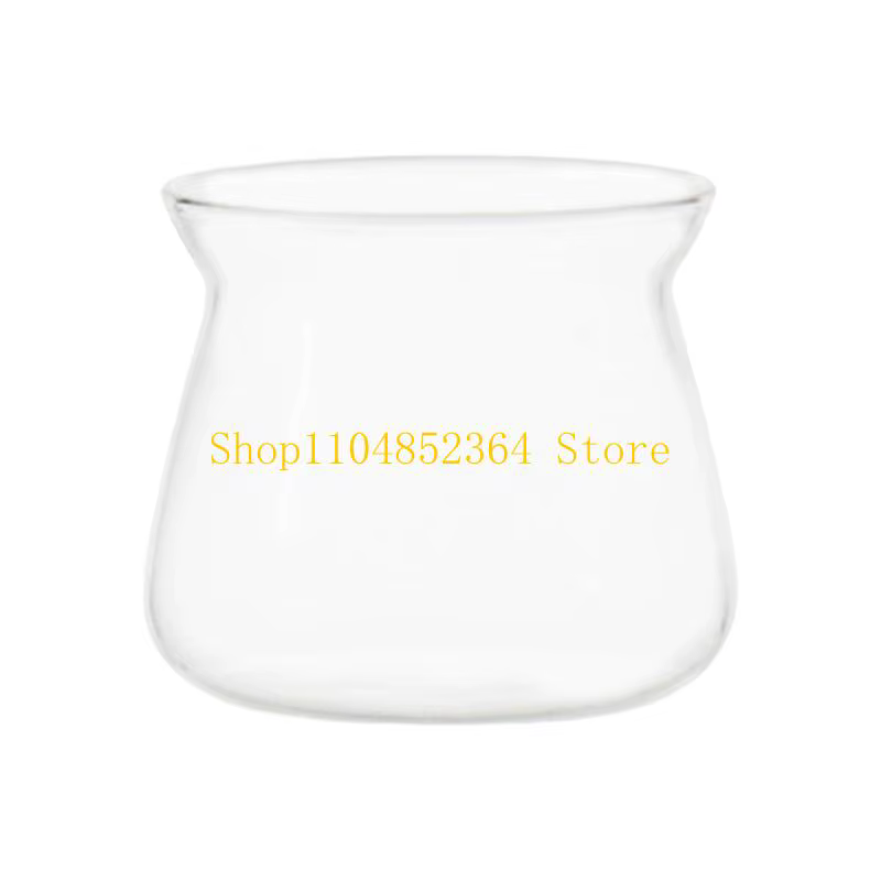 Tasses à café transparentes multifonctionnelles avec bords lisses pour un service esthétique et une