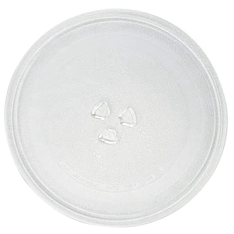 Plaque de rechange universelle pour micro-ondes, plaque de verre colorée, ronde, durable, micro-onde