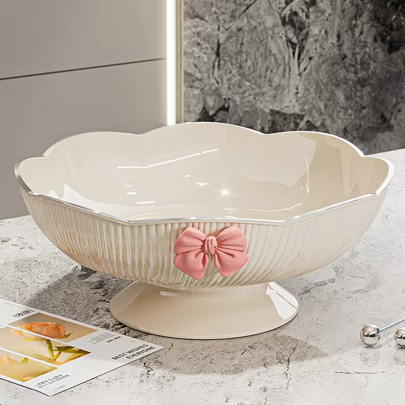 maveraHM4、21Pc assiette de fruits de bonbons en plastique pour la maison Table basse plateau de bonb