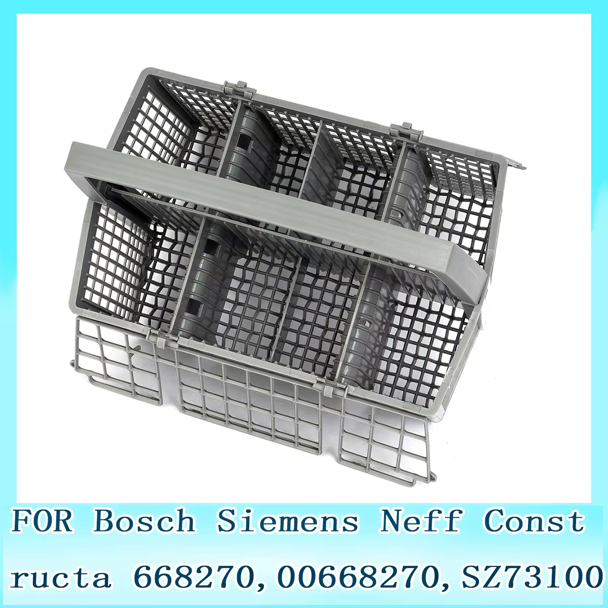 Panier à couverts pour lave-vaisselle compatible avec Bosch Siemens Neff Constructa668270, 00668270,