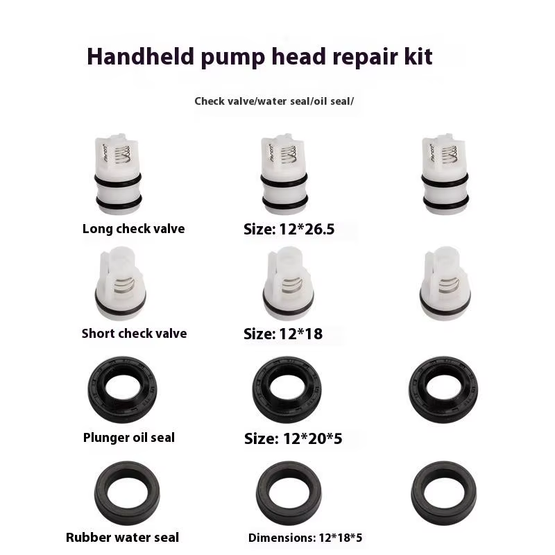 Kit de réparation de tête de pompe haute pression pour nettoyeur domestique, joints, valves de reten