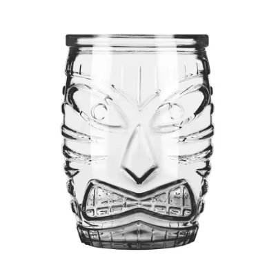 TiKi – tasse à bière en verre avec visage fantôme, tasse à café, tasses d'eau créatives, isolation t